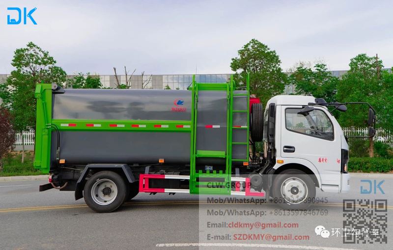 garbage compactor truck 4