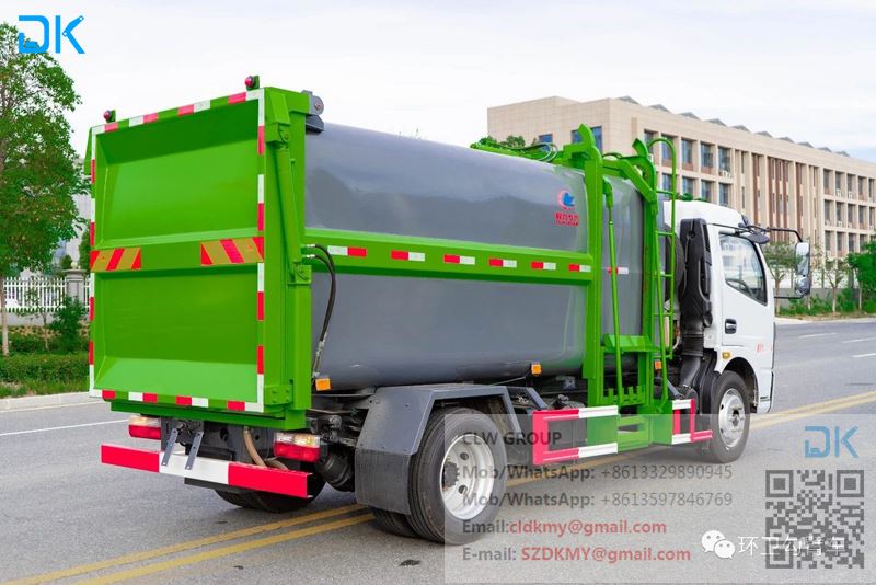 garbage compactor truck 6
