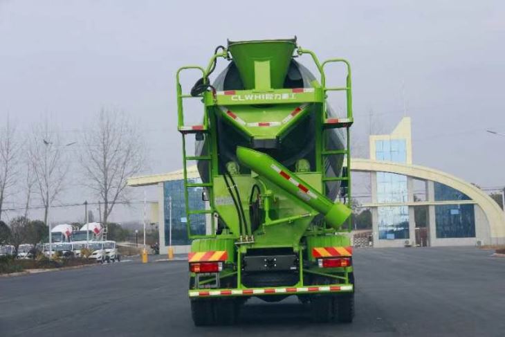 13.4 cubic yard concrete mixer truck