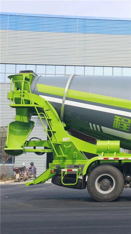 16.2 cubic yard concrete mixer truck